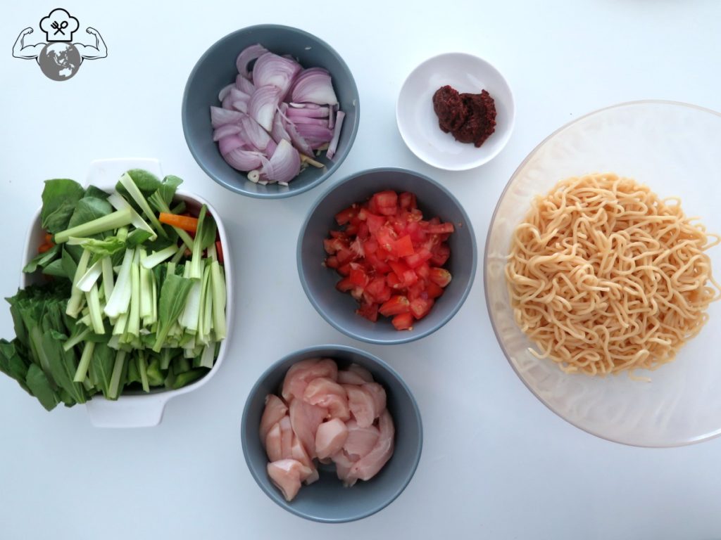 Healthy Mee Goreng Basah Meal Prep 3