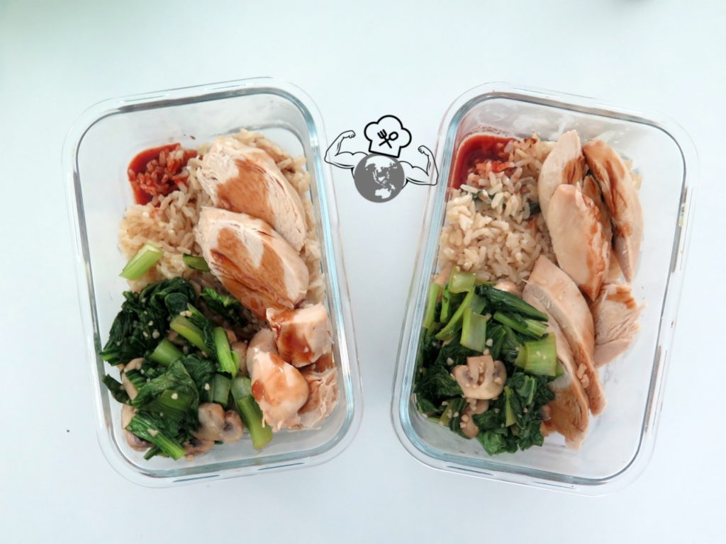 Healthy Chicken Rice Meal Prep3