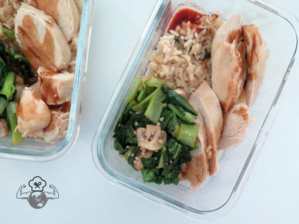 Healthy Chicken Rice Meal Prep4