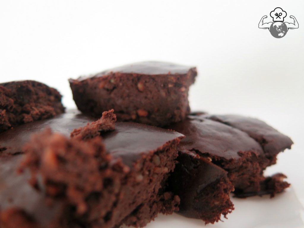 dark chocolate banana brownie