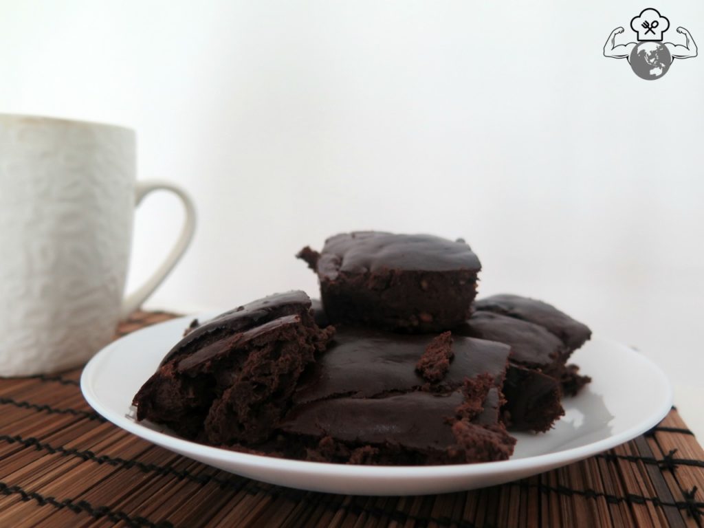 dark chocolate banana brownie 3